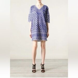 Isabel Marant Étoile Beverly Embroidered Tunic Dress Medium